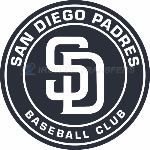 San Diego Padres Iron-on Stickers (Heat Transfers)NO.1880